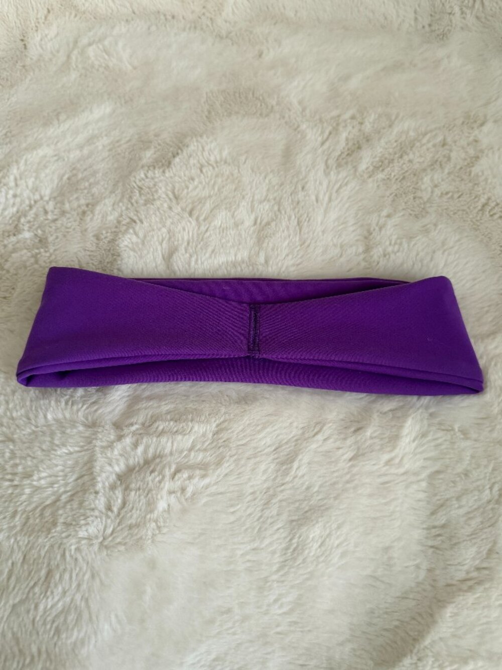 Lululemon Womens Wunder Train Wide Purple Headband - Picture 3 of 7